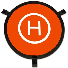 Mantona Landing Pad faltbar Ø 55 cm grau/orange