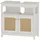 Vicco Waschbeckenunterschrank Rosario 60 x 60 cm Weiß