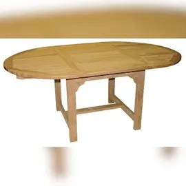 Lex Premium Teak Ausziehtisch 180 x 90 x 75 cm Braun