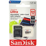 SanDisk Ultra microSDHC/microSDXC UHS-I Class 10  80 MB/s 64 GB