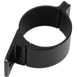 SCHELLE / ROHRSCHELLE 75-78 MM ALUMINIUM SCHWARZ FÜR SCHEINWERFER & LIGHTBAR BEFESTIGUNG