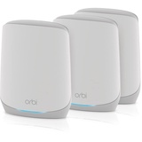 Netgear Orbi Wi-Fi 6, 760 Serie, AX5400, RBK763S, Router und 2x Satellit Set, 3er-Bundle (RBK763S-100)