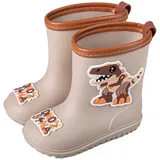 Generisch Regenstiefell Kinder Cartoon Regenstiefell Halbhoch Wasserdicht Gummistiefel Outdoor Leicht rutschfest Regenschuhe Bequem Atmungsaktiv Rain Boots - 27 EU