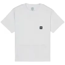 Element T-Shirt "Icon Labelcket", Jungen, Gr. 12(148-156cm), optic weiß, Obermaterial: 100% Baumwolle., Shirts T-Shirt