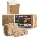 holz4home® Holzbriketts RUF Briketts Mischholz Kaminbriketts Gepresst Ofenbriketts, 10 kg