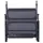 LINDER EXCLUSIV Klappliege 2in1 Schwarz/Grau