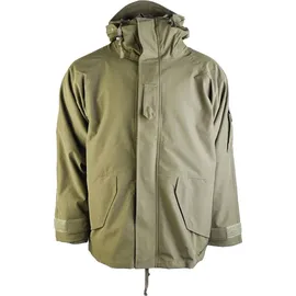 Mil-Tec Nässeschutzjacke mit Fleecejacke Oliv 3XL