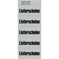 Kompatible Ware Neutral, Ordner Zubehör, Inhaltsschild Lieferscheine,