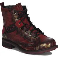 Maciejka Schuhe botki, 0655808008 - Rot/Schwarz - 38
