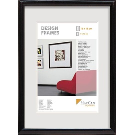 The Wall Kunststoff Bilderrahmen Design Frames schwarz, 40 x 50 cm