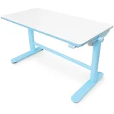 Spacetronik ELEKTRISCH Kinderschreibtisch XD Höhenverstellbar 55-89cm, Schülerschreibtisch, Schreibtisch, Jugendschreibtisch SPE-X112 (Blue)