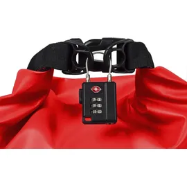 Basic Nature TSA Zahlenschloss mit Stahlseil, schwarz