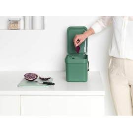 Brabantia Sort & Go Abfallbehälter 6 l fir green