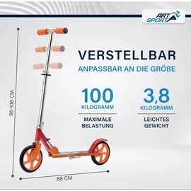 ArtSport Fire schwarz/rot (24623)