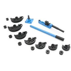 HBM Metallbieger / Biegevorrichtung mit 7 Matrizen von 10 bis 25 mm