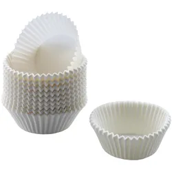 Papierbackförmchen KAISER - weiß - D 7 cm