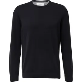 s.Oliver Strickpullover Schwarz XL