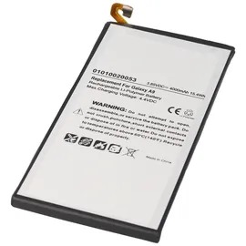 AccuCell Akku passend für Samsung Galaxy A9 Akku Li-Polymer EB-BA900ABE 3,85V, 4000mAh 15,4Wh built-in ohne Werkzeug