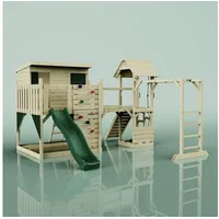 OUTDOORTOYS Spielturm Isak Dunkelgrün