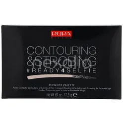 Pupa Contouring & Strobing Powder Palette #001 Light Skin 17,5 g