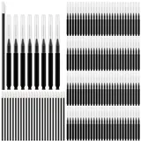120 Stück Interdentalbürsten + 25 Stück Lippenstäbe Applikatoren, 2,5 mm weiche Zahnspangenbürste für Reiniger Interdentalbürste Zahnstocher Zahnseide Kopf Oral Dental Hygiene Flosser