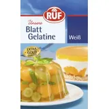 Ruf Blatt Gelatine weiß 12 Stück