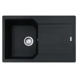 Franke Urban UBG 611-78 links Einbauspüle onyx Excenterbetätigung 780 x 500 mm