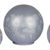 Formano Kugelleuchte Blumenwiese, mit Timerfunktion, lila Motiv: Blumenwiese lila