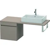 Duravit DuraStyle Waschtisch-Unterschrank DS533204343 50 x 54,8 cm, basalt matt, für Konsole, 1 Auszug