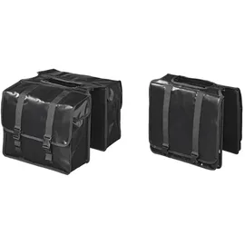 PRO PLUS Fahrradtasche doppelt 40L schwarz
