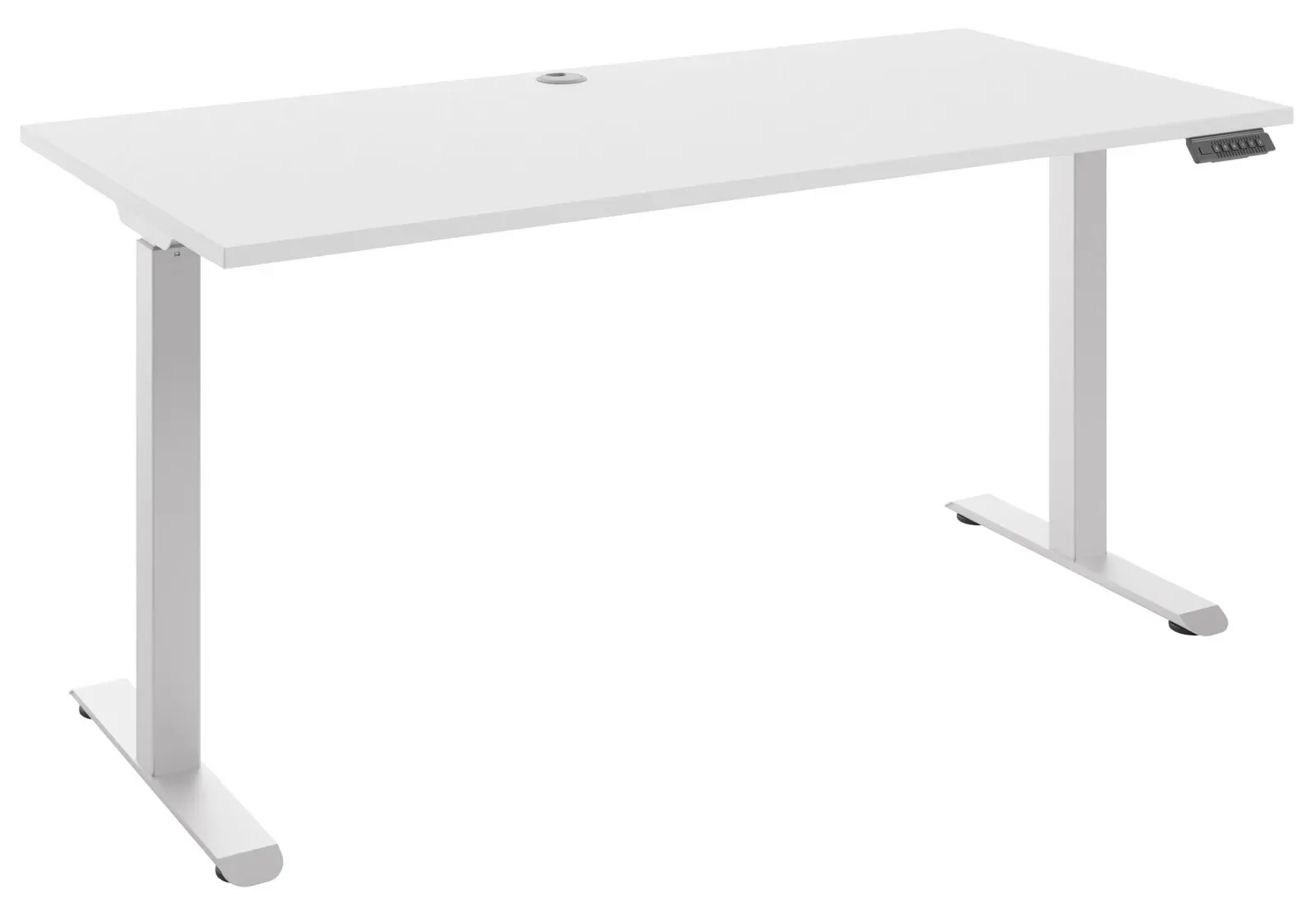 Manjana E-Schreibtisch 1-motorig OHIO - B/H/T ca. 150,00x74,20x73,00