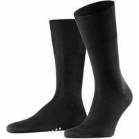 Falke Airport Herren Socken Schwarz 47-48