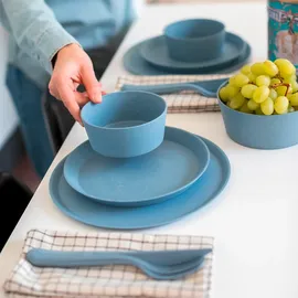 Koziol Besteck-Set 3-teilig Blau