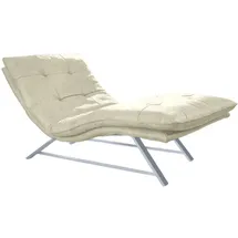 W.Schillig Relaxliege daily dreams Polyester 95 x 91 x 170 cm Beige