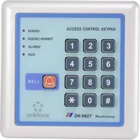 Renkforce 1582598 Digitales Codeschloss Oberflächenmontage Set 12 V IP65 mit beleuchteter Tastatur