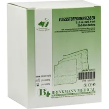 Brinkmann VLIESSTOFFKOMPRESSEN STERIL 4FACH