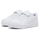 Puma Caven 2.0 AC Kinder Weiß/Silber/Schwarz 32