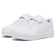 Puma Caven 2.0 AC Kinder Weiß/Silber/Schwarz 32