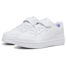 Puma Caven 2.0 AC Kinder Weiß/Silber/Schwarz 32