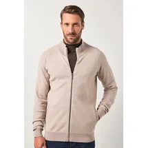 Jp1880 Strickjacke in natur melange | Gr.: 5XL