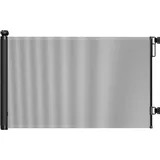 Carlo Milano Treppenschutzgitter 13-140 cm 85 cm Schwarz