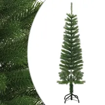 vidaXL Künstlicher Weihnachtsbaum Schlank grün 150 cm