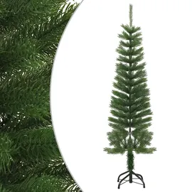 vidaXL Künstlicher Weihnachtsbaum Schlank grün 150 cm
