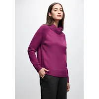 STREET ONE Pullover mit Stehkragen berry paradise, 44 -
