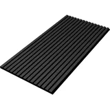 [neu.holz] Akustik-Wandpaneel Vang grau 8 St. 120 x 60 cm