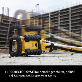 Stabila Rotationslaser LAR 350, 9-teiliges Set, selbstnivellierend, manuelle 2-Achsen-Neigung, motorgesteuert, wasser- und staubdicht nach IP 65