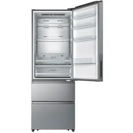 Hisense RT641N4AIE Side-by-Side (494 l, 2000 mm hoch, Silber)