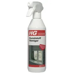 HG Kunststoff Reiniger, Gezielt wirkender Kunststoffreiniger, 500 ml - Flasche