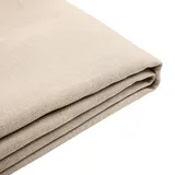 Beliani Bettrahmenbezug FITOU 180 x 200 cm Beige