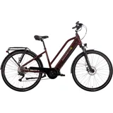 Trapez 28" RH 50 cm Damen bordeaux glänzend